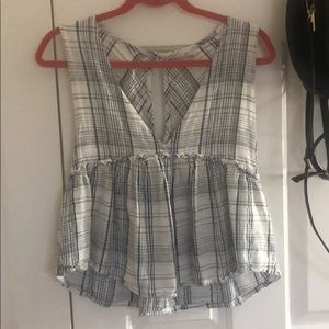 urban outfitters plaid top